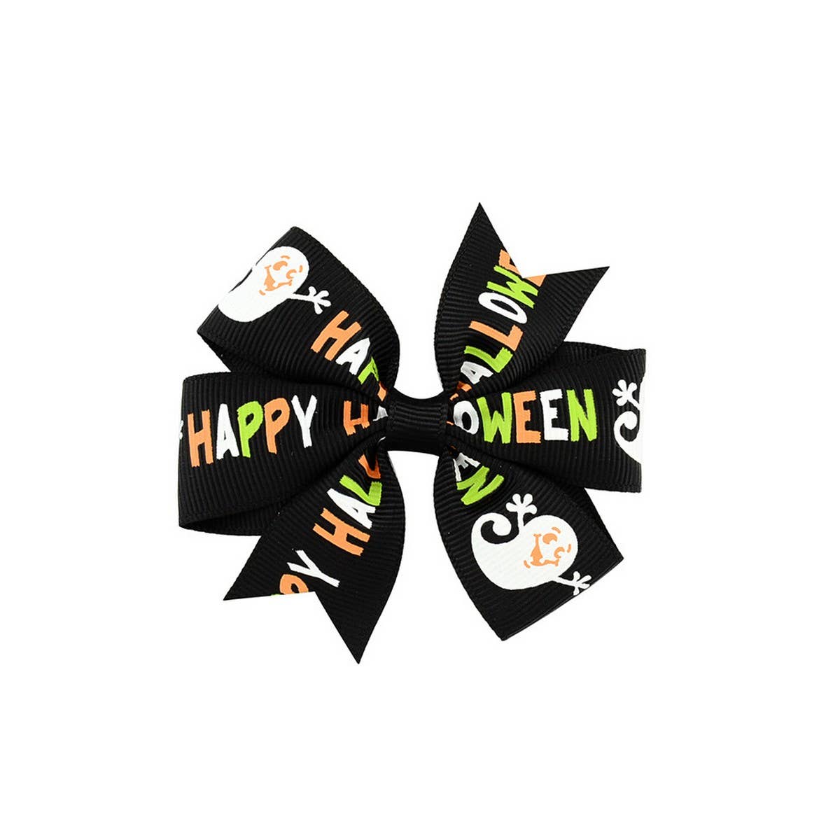 Halloween Kids Grosgrain Bow Hair Clip