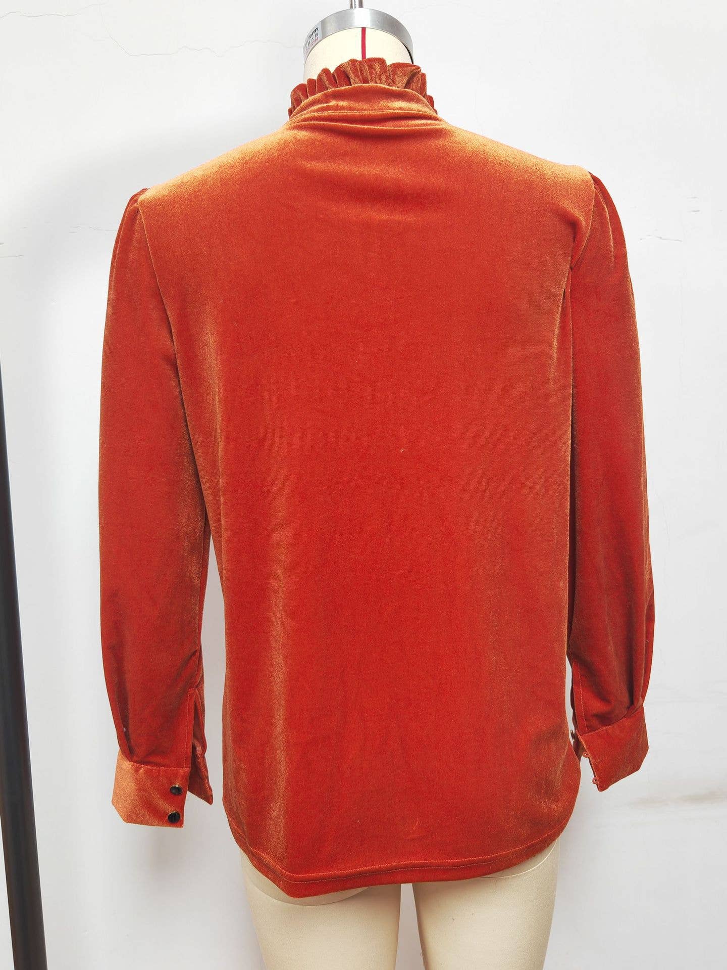 SEXY V-NECK LONG SLEEVE SHIRT IN CANARY