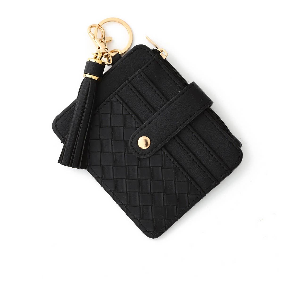 DIY Zipper Wallet with Keychain, Multi-Card Holder_CWAB4992