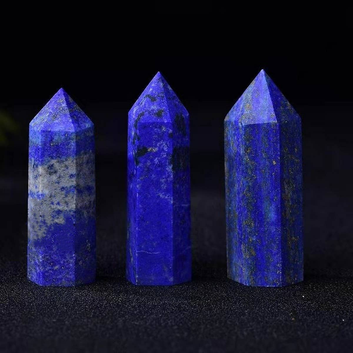 Lapis Lazuli Crystal Point Tower