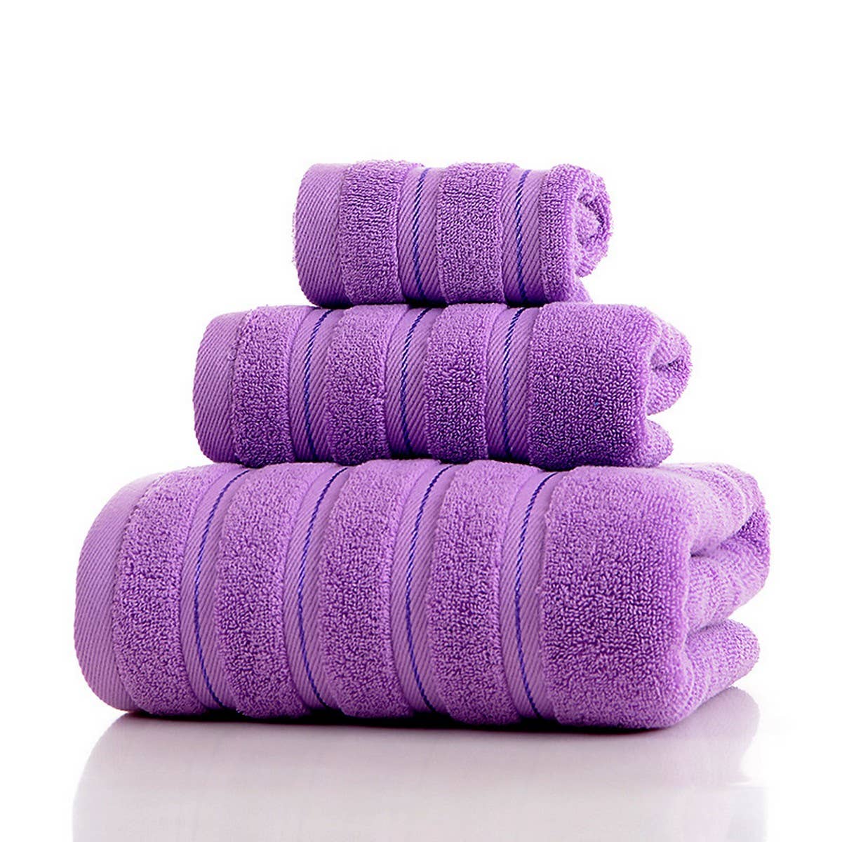 THICKENED COTTON THREE-PIECE ABSORBENT TOWEL