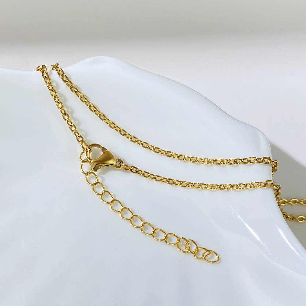 MAMA NANA LOVE English letter necklace