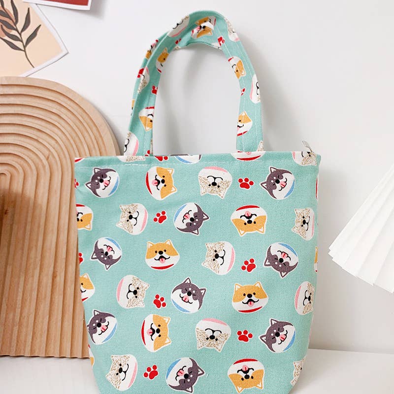 Cute cartoon dog large-capacity bento pack