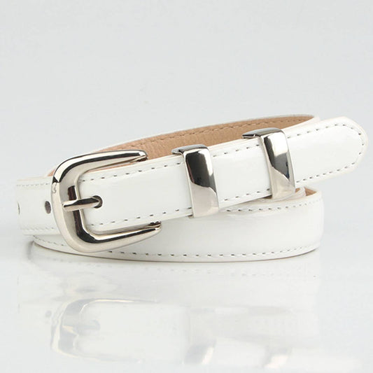 Simple and stylish belt with dopamine decoration