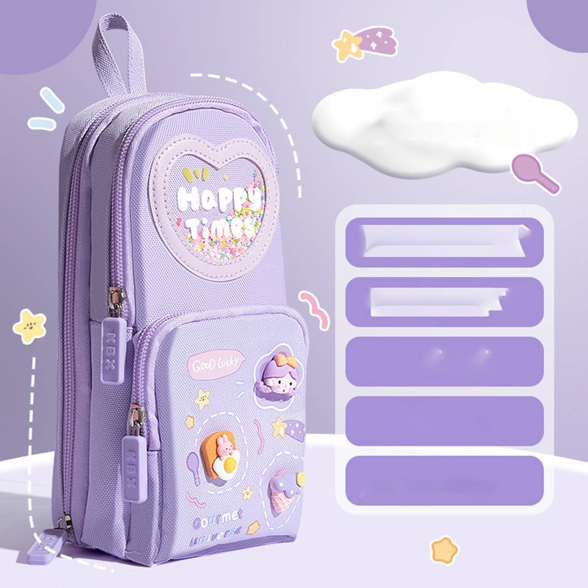 CUTE LARGE CAPACITY THREE-LAYER PENCIL POUCH_CWAB2800