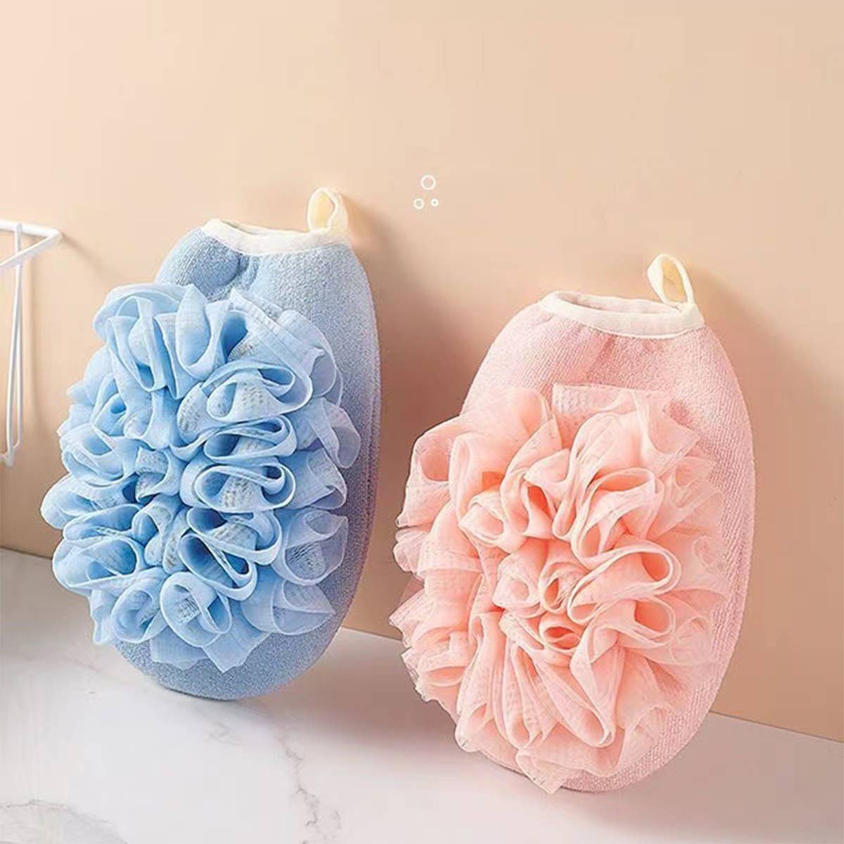 CWMM8428_UNISEX TWO-IN-ONE BATHING TOOL BATH FLOWER