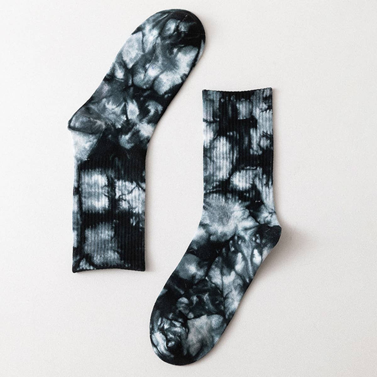TIE-DYED HIP-HOP SPORTS SOCKS