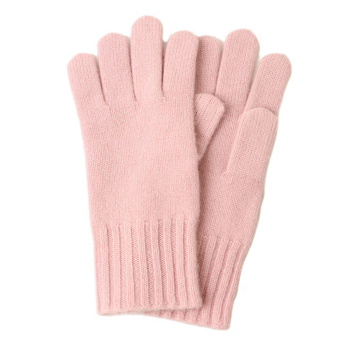 Thick Knit Wool Gloves for Women - Winter Wear_CWAG0527