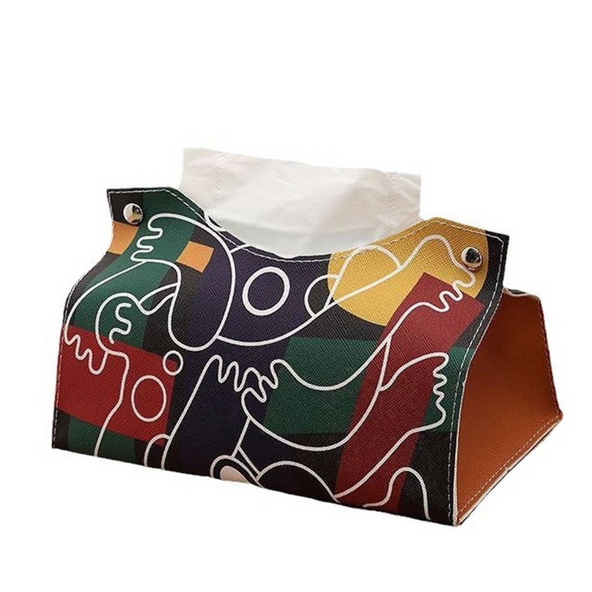 HOT SALE CREATIVE LEATHER TISSUE BOX FOR HOME USE