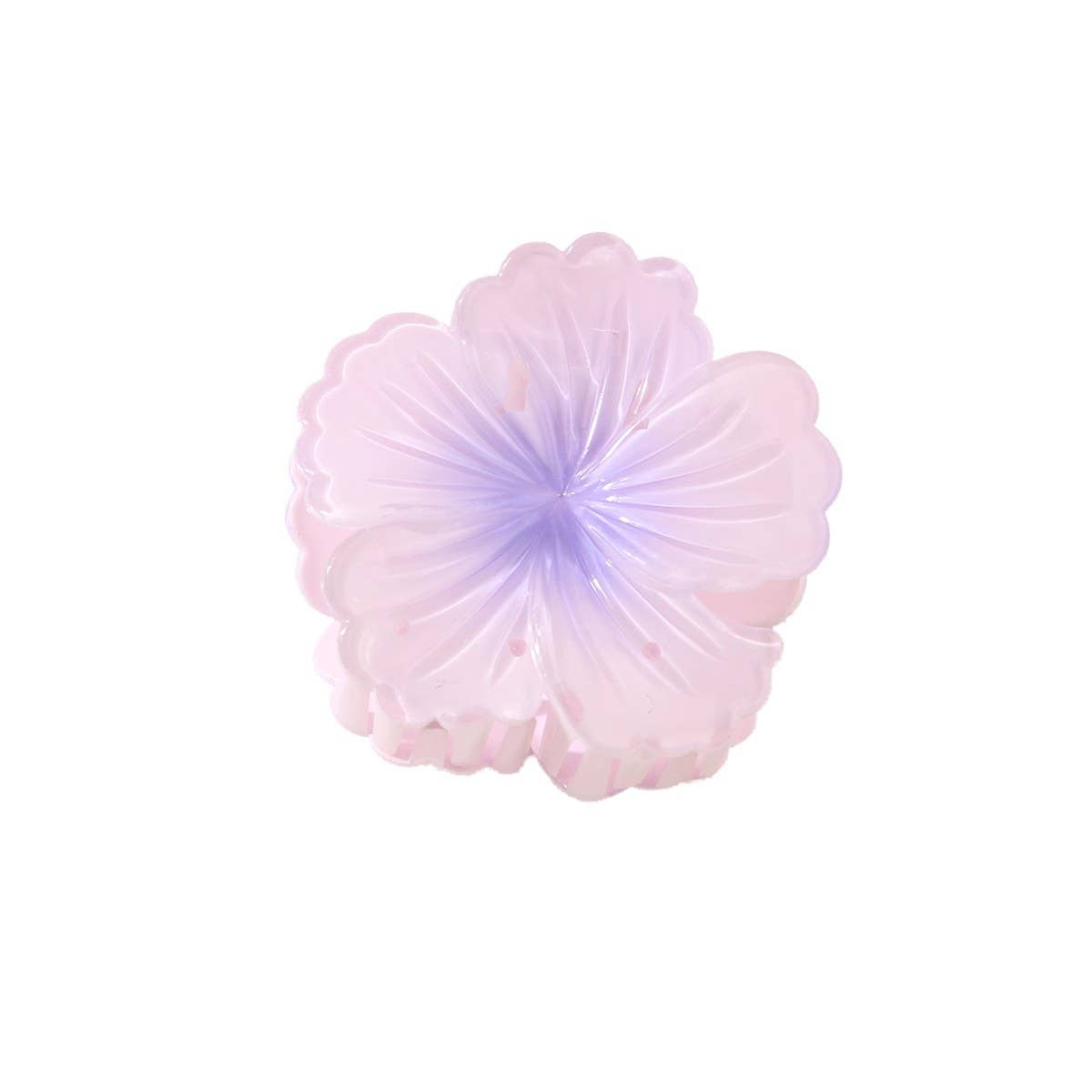 Gradient Flower Hair Claw - Elegant Summer Style