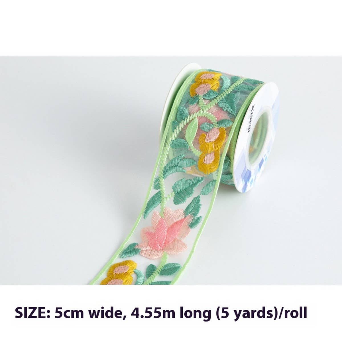 RETRO ETHNIC STYLE EMBROIDERY LACE RIBBON_CWMM5757