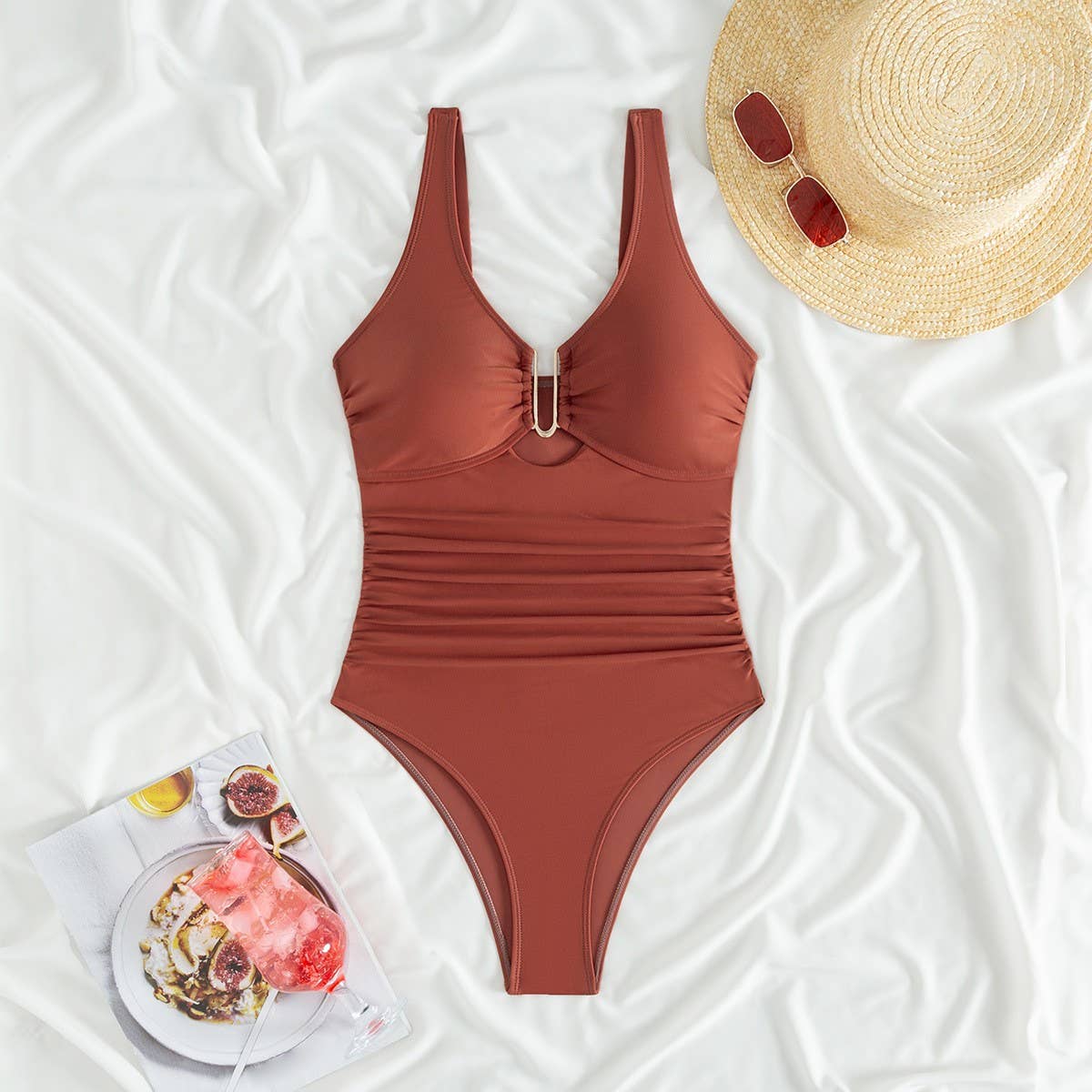 SLIM WOMEN'S ONE PIECE SWIMSUIT BIKINI_CWMW0616