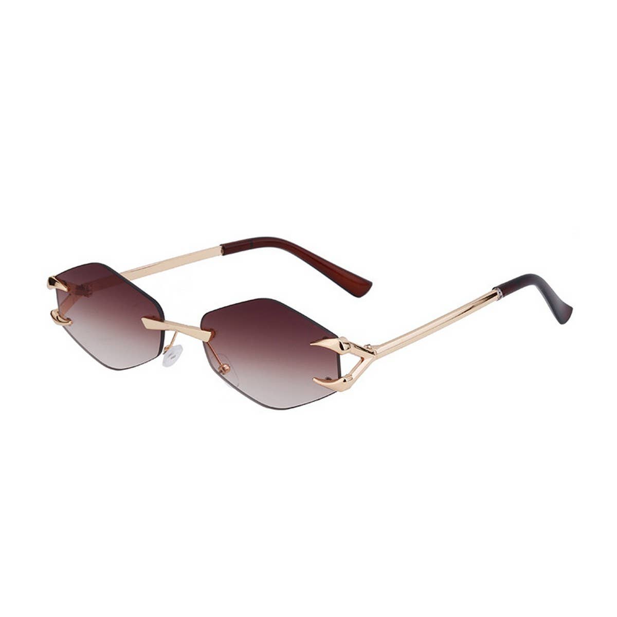 FRAMELESS STREET STYLE SUN PROTECTION SUNGLASSES