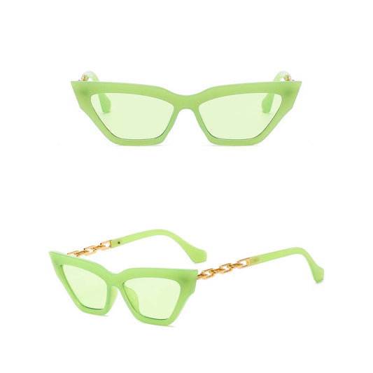 NEW PERSONALIZED RETRO CAT-EYE SUNGLASSES