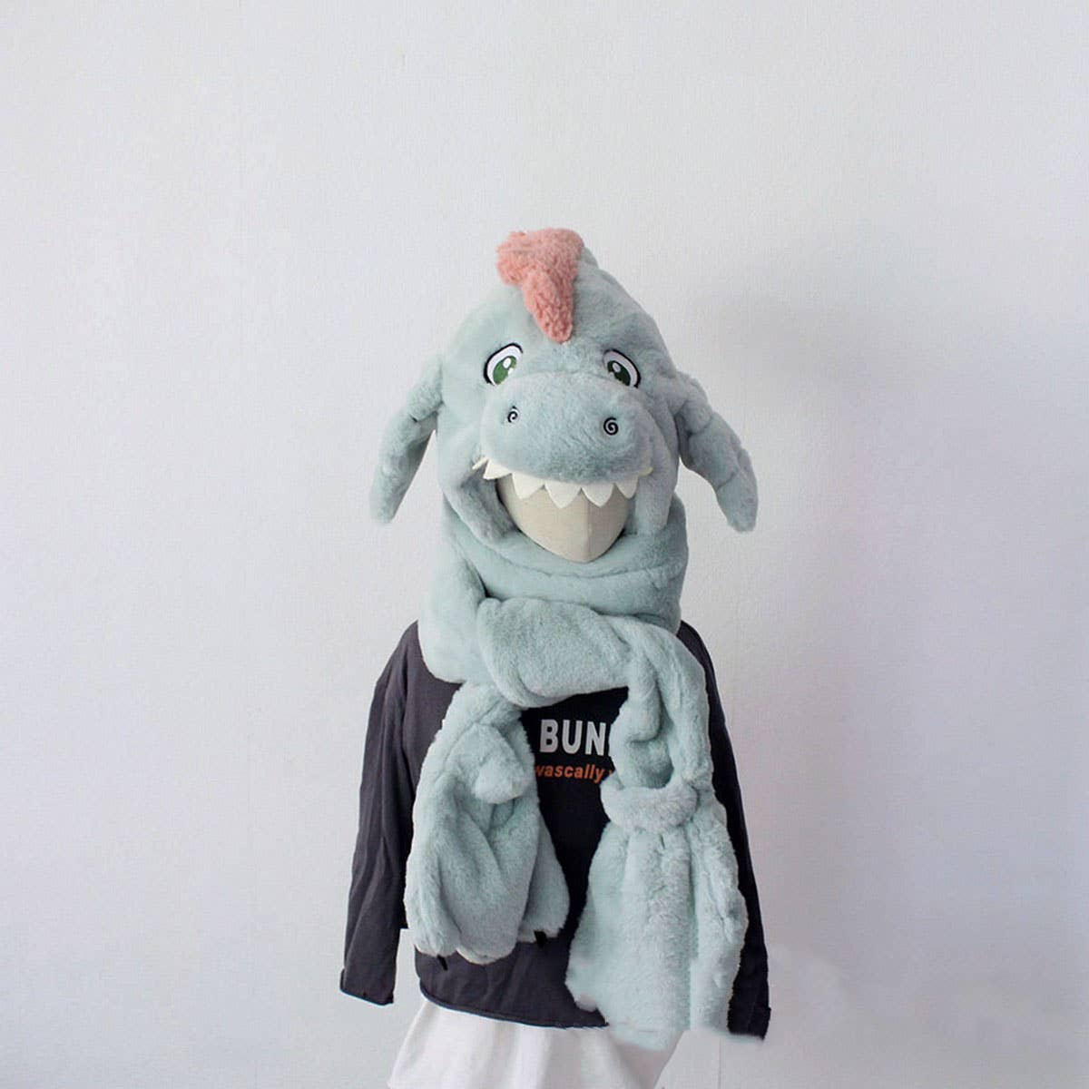 WINTER CHILDREN'S WARM PLUSH HAT, SCARF AND GLOVES_CWAH2937