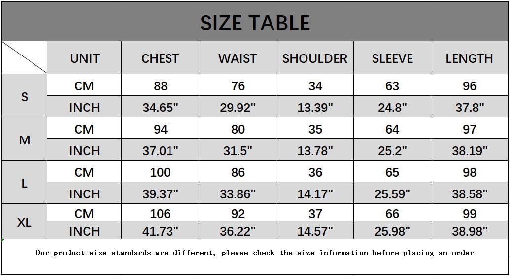 V-neck print elegant long-sleeved dress