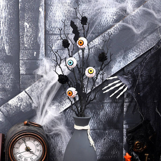 Halloween Bat Eye Floral Stem Decoration_CWMM9868