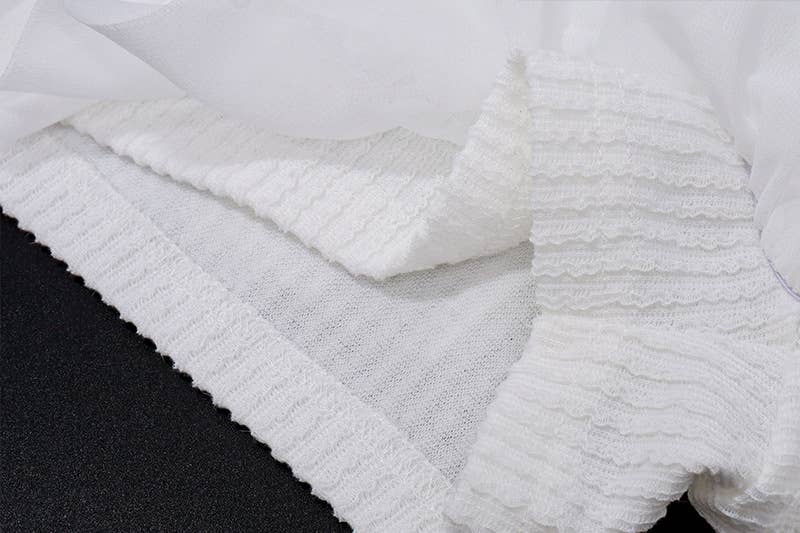 Knitted lace-up cardigan top cake shorts set