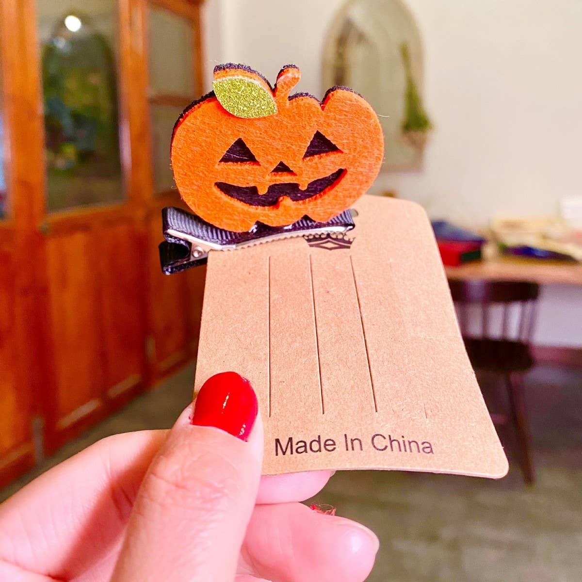 CREATIVE AND CUTE HALLOWEEN COSTUME 3D HAIRPIN