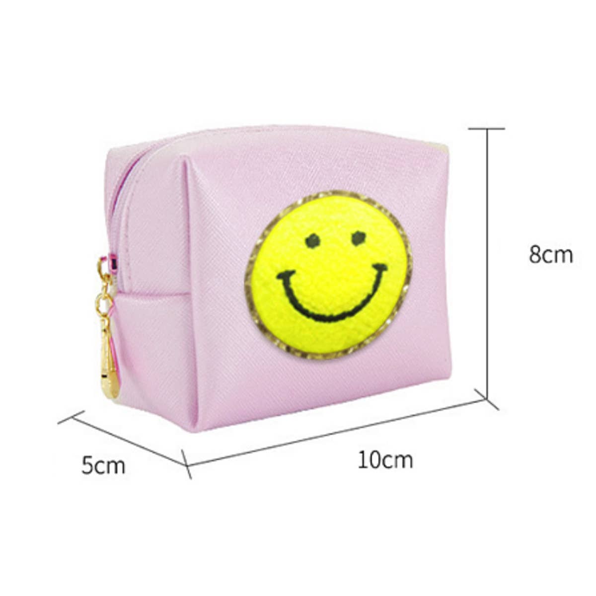 MINI SMILEY FACE LETTER STICKER STORAGE BAG_CWAB1097