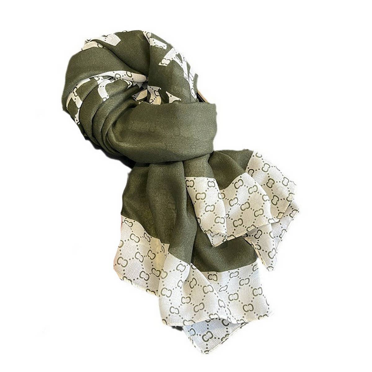 WOMEN FASHION PLAID ARTISTIC SCARF