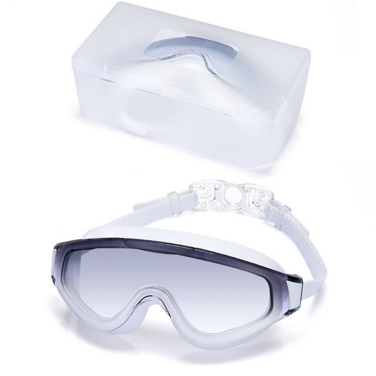Adult Mirror Swim Goggles, HD Anti-Fog Waterproof_CWASG1049