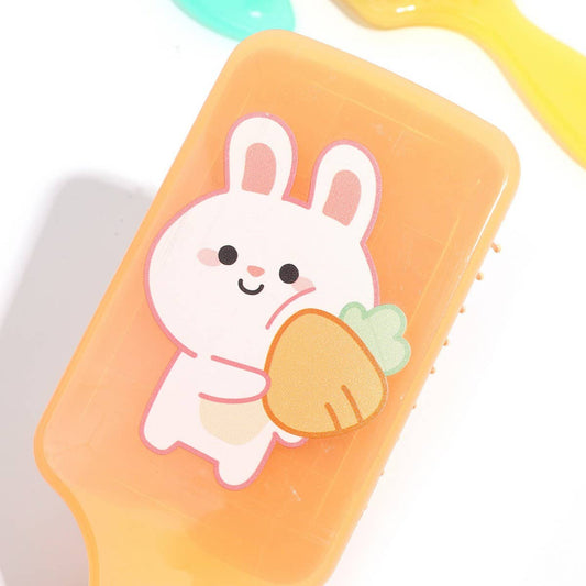 CUTE CARTOON CREATIVE JELLY COLOR GIRL HAIR COMB