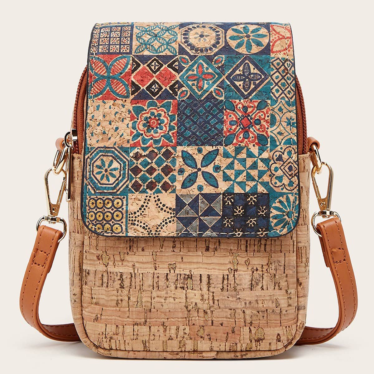 VINTAGE COIN PURSE MULTI-LAYER SHOULDER BAG_CWAB2645