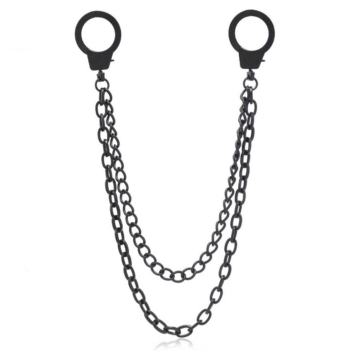 CREATIVE ALLOY HANDCUFFS CHAIN HIP-HOP PANTS CHAIN