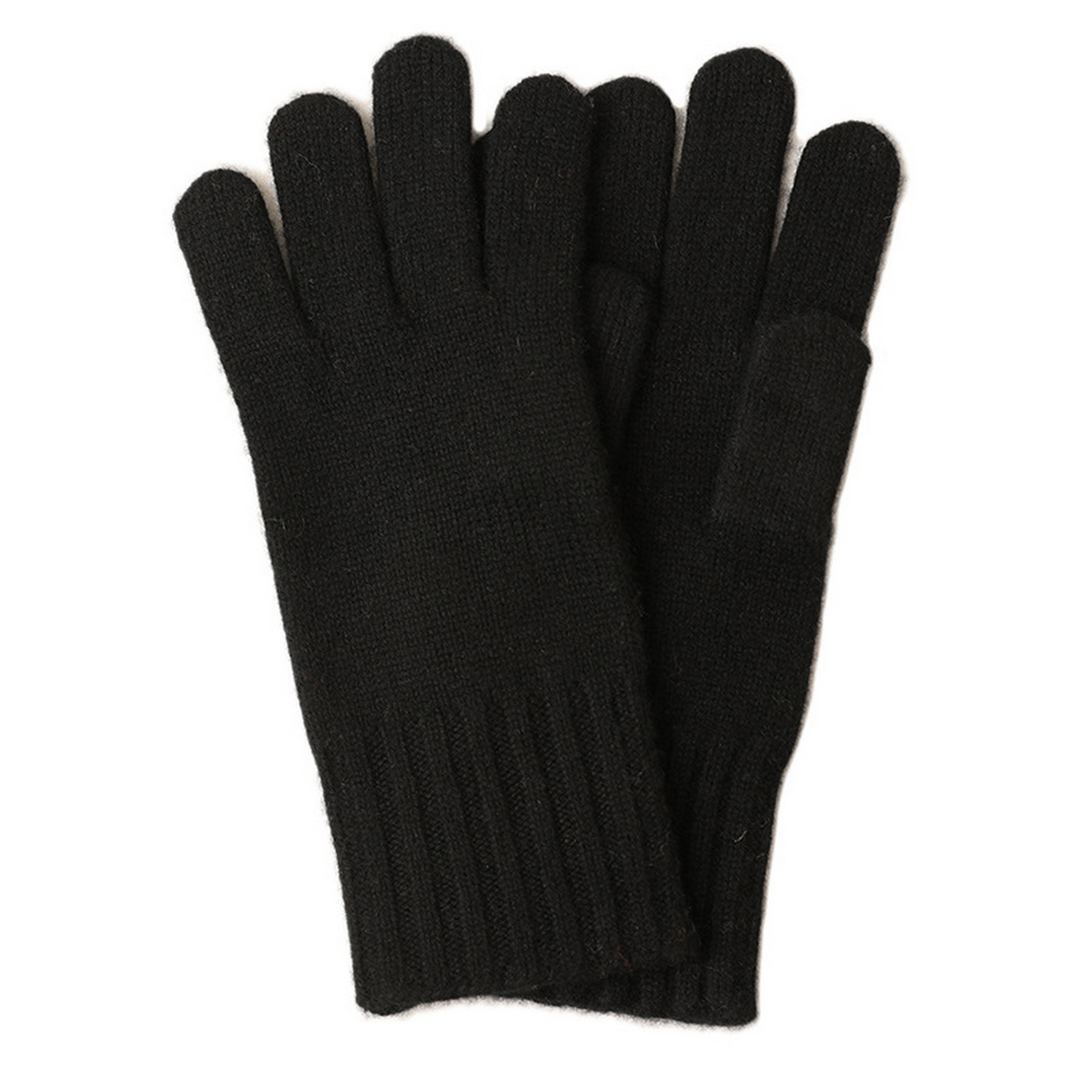 Thick Knit Wool Gloves for Women - Winter Wear_CWAG0527