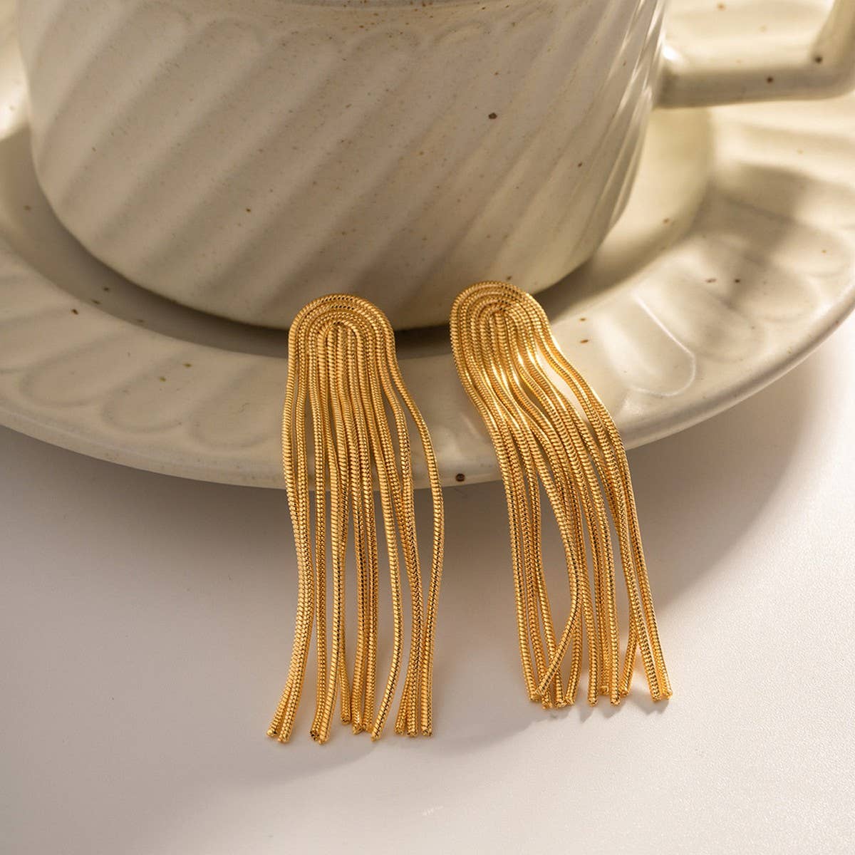 TASSEL FASHIONABLE AND VERSATILE EARRINGS