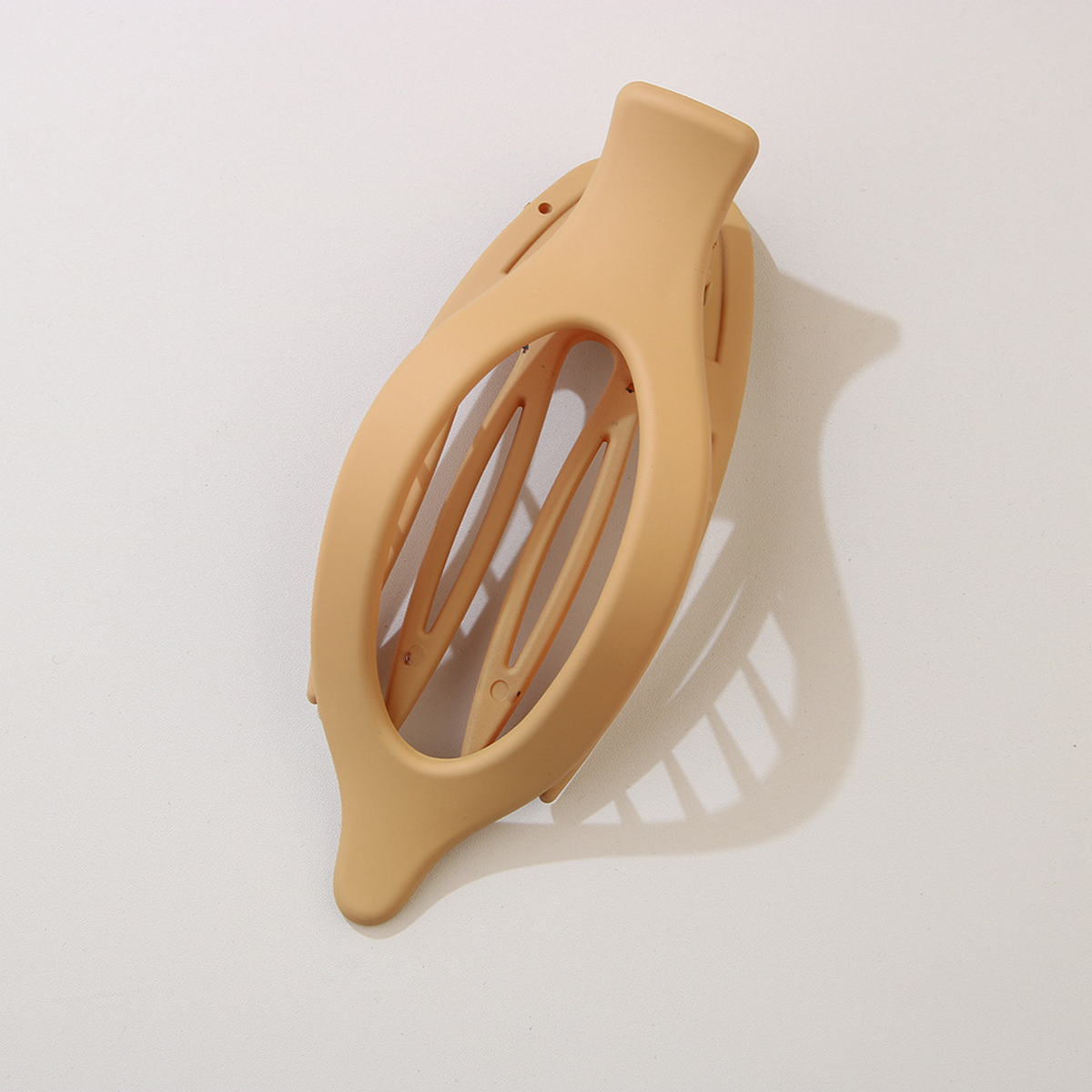 Leaf Oval Hair Clip ??Minimalist Claw Barrette_CWAHA6511