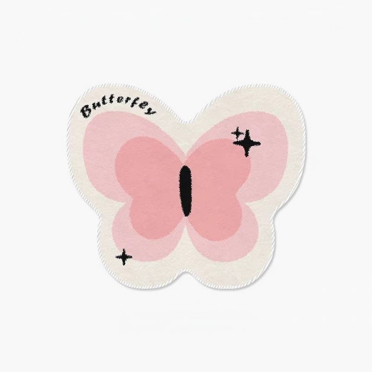 Dopamine Butterfly Rug, Cute Kids¡¯ Room Mat