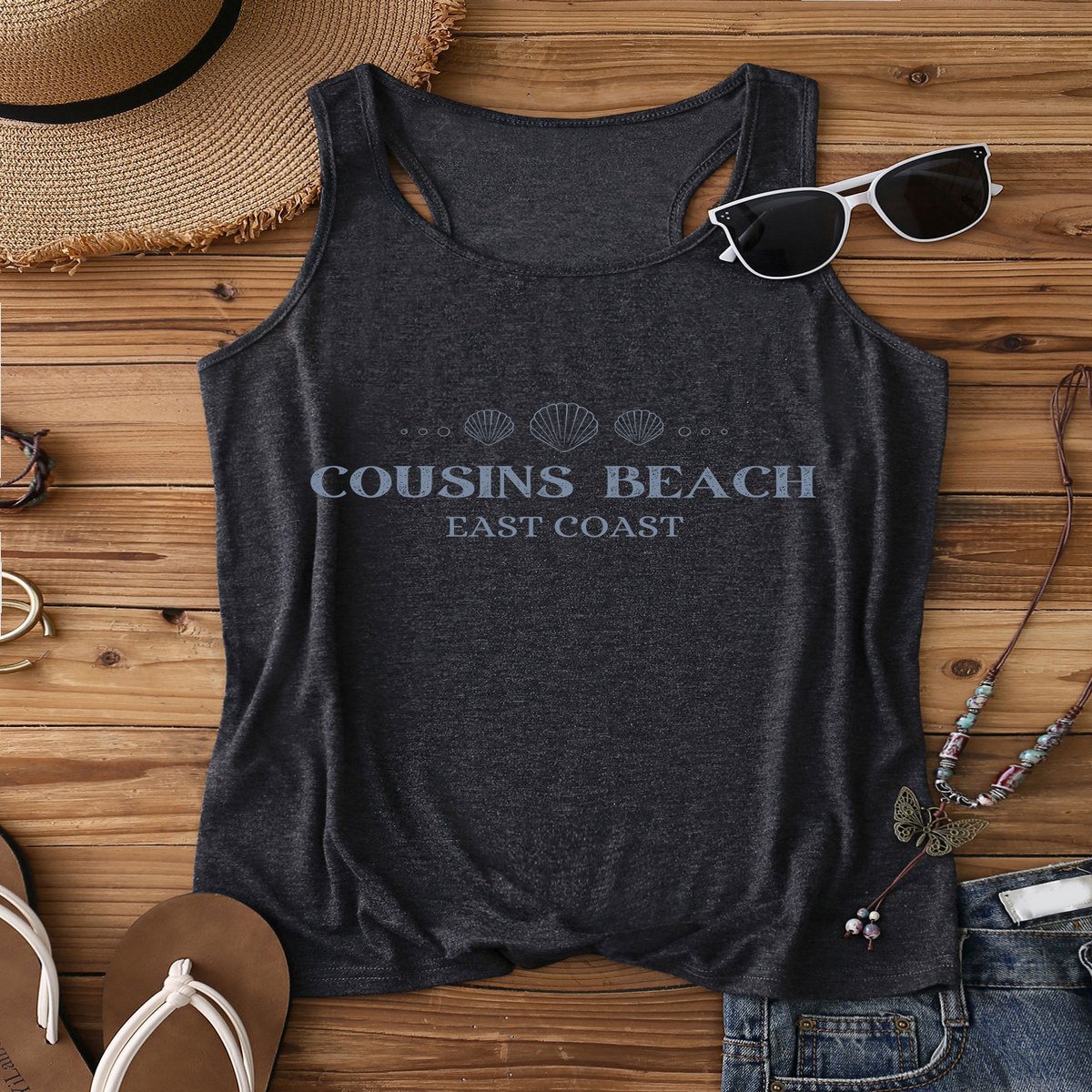 Casual Cotton Racerback Tank, Women??¢s Sleeveless_CWTTSL0419