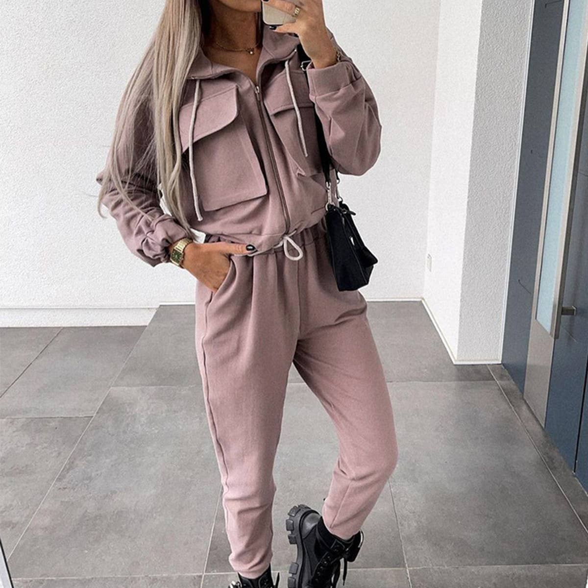 STYLISH LOOSE CASUAL PANTS AND ANKLE TRACKSUIT