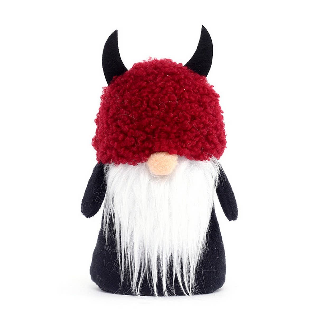 Halloween Faceless Pumpkin Gnome Party Ornament_CWMM9864