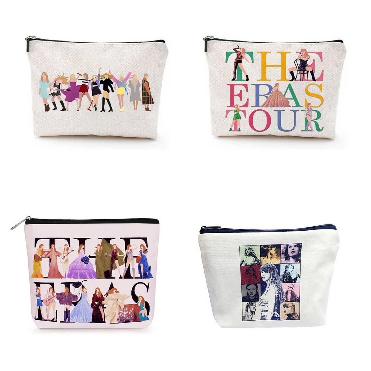 MONOGRAMMED LINEN COSMETIC BAG_CWAB1776