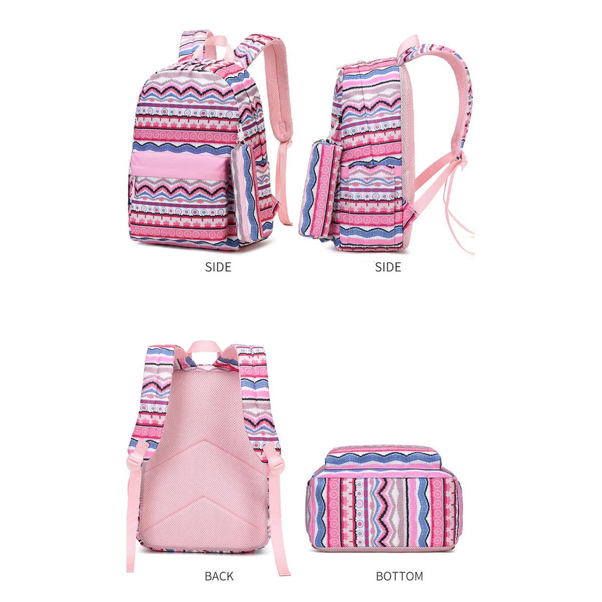 Girls¡¯ Backpacks for School, 3-Piece Travel Set_CWAB5464