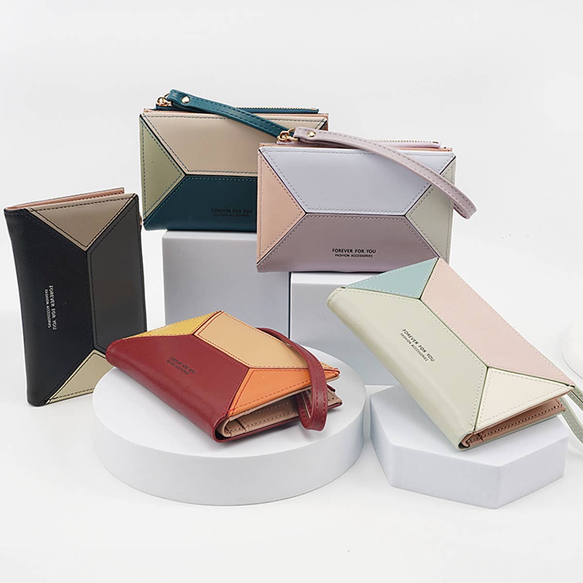 WOMEN LEISURE CONTRASTING WALLET_CWAB1245