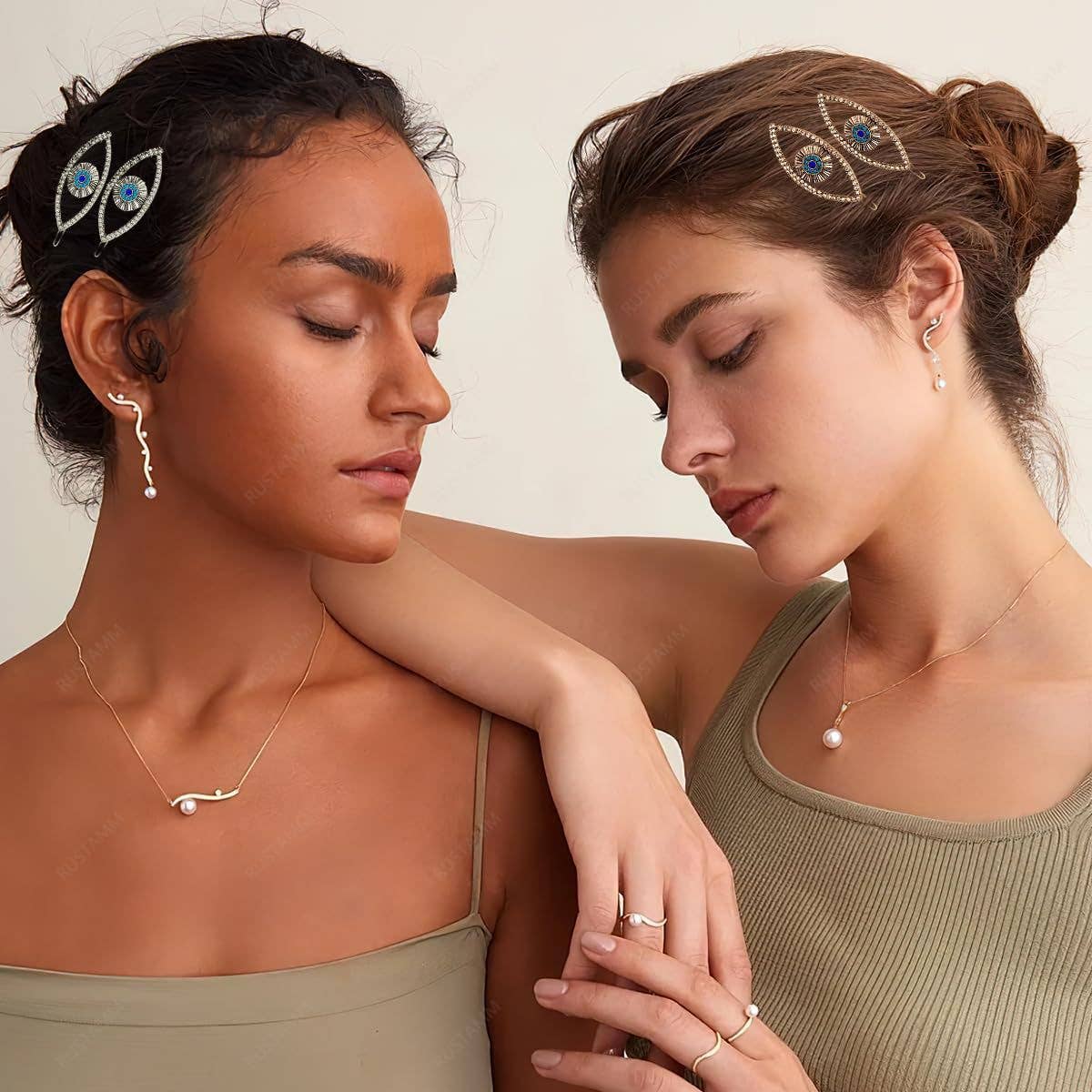 DEMON EYES HOTTIE JK PUNK EYES HAIRPIN