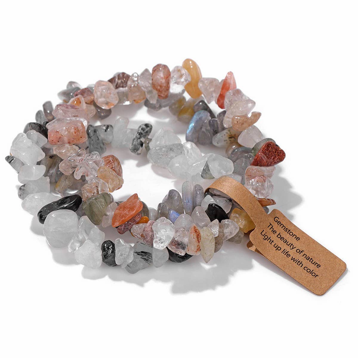 CWAJE4227_NATURAL STONE CRYSTAL BEADS MULTILAYER BRACELET