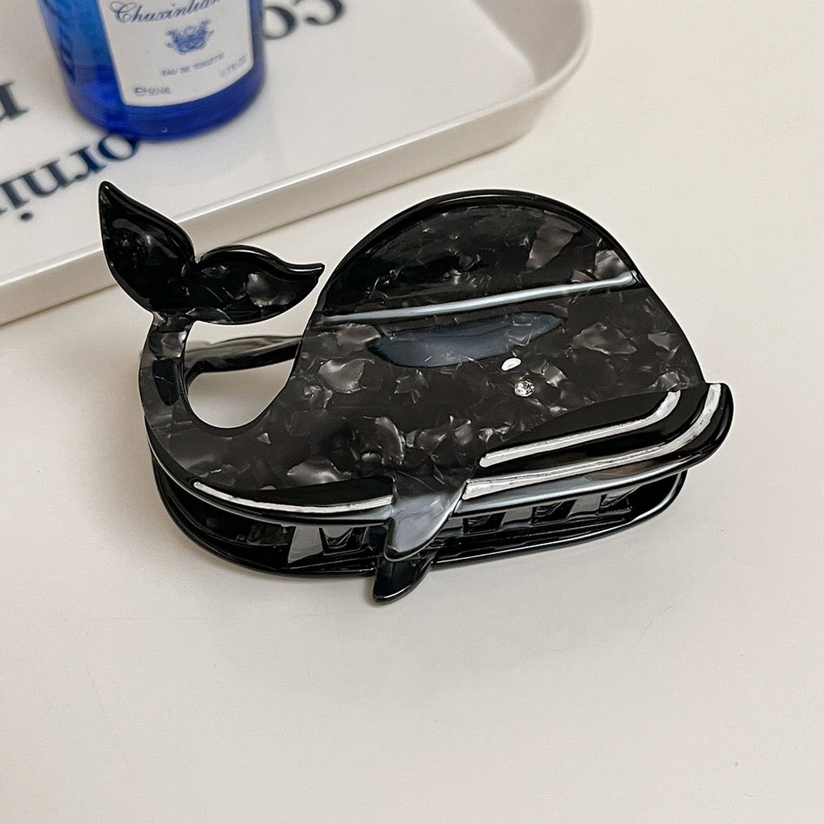 Ocean Animal Acetate Claw Clip ??Shark & Whale_CWAHA5703