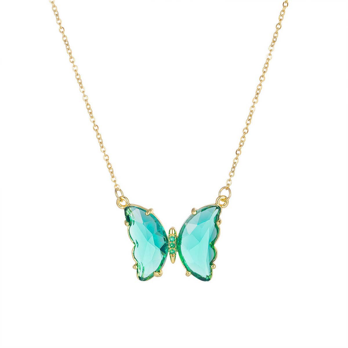 FAIRY GIRL FANTASY BUTTERFLY NECKLACE_CWAJE2000