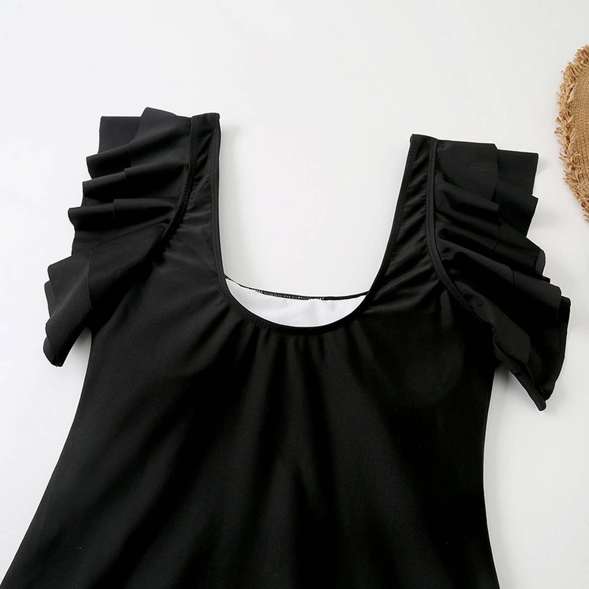 WOMEN'S SOLID COLOR BIKINI SEXY ONE-PIECE SWIMSUIT