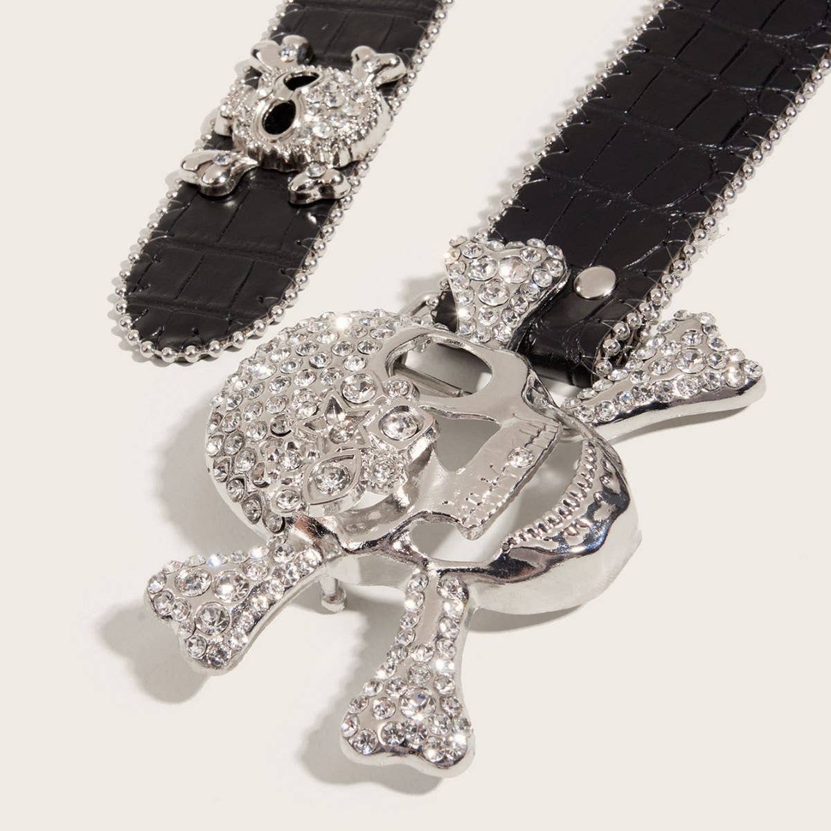 CASUAL PUNK STYLE SKULL BELT_CWABE0284