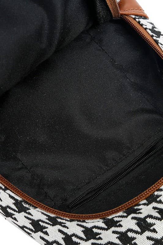 CASUAL PLAID ONE SHOULDER MESSENGER BAG_CUAB0023