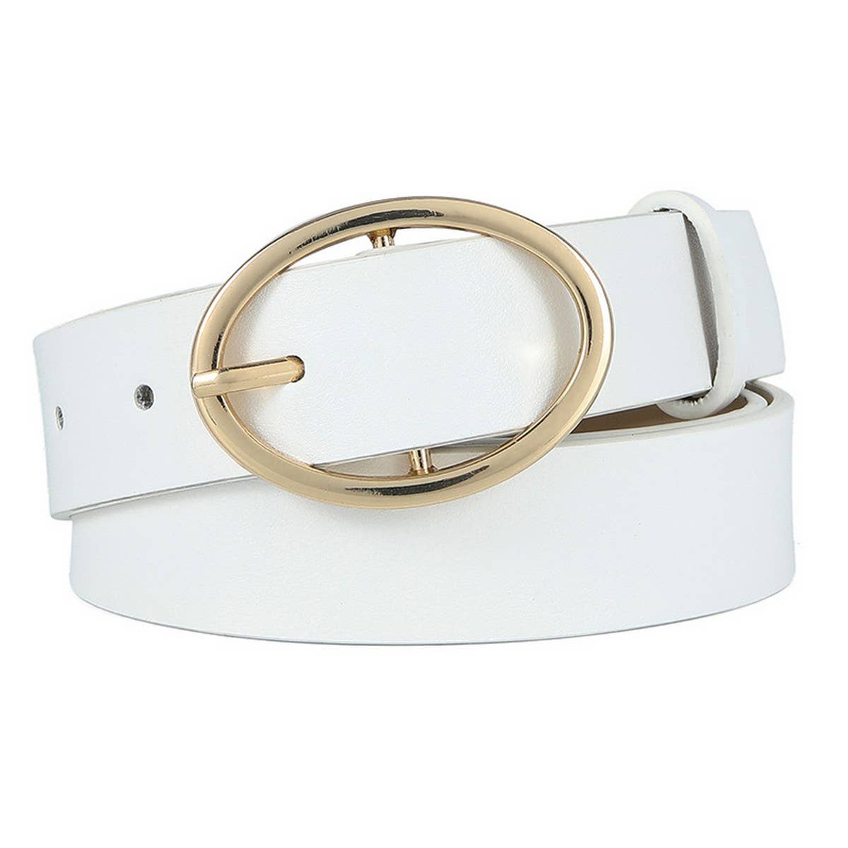 ROUND PIN BUCKLE HIGH-END VERSATILE BELT_CWABE0614