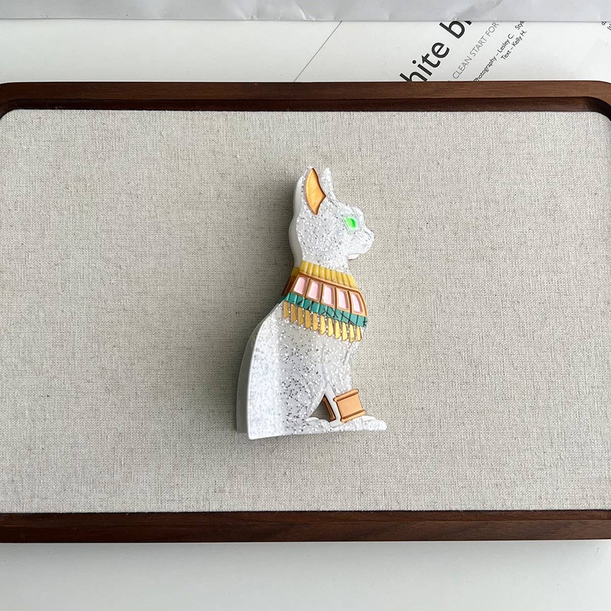 New Cat Acetate Hair Clip for Unique Style