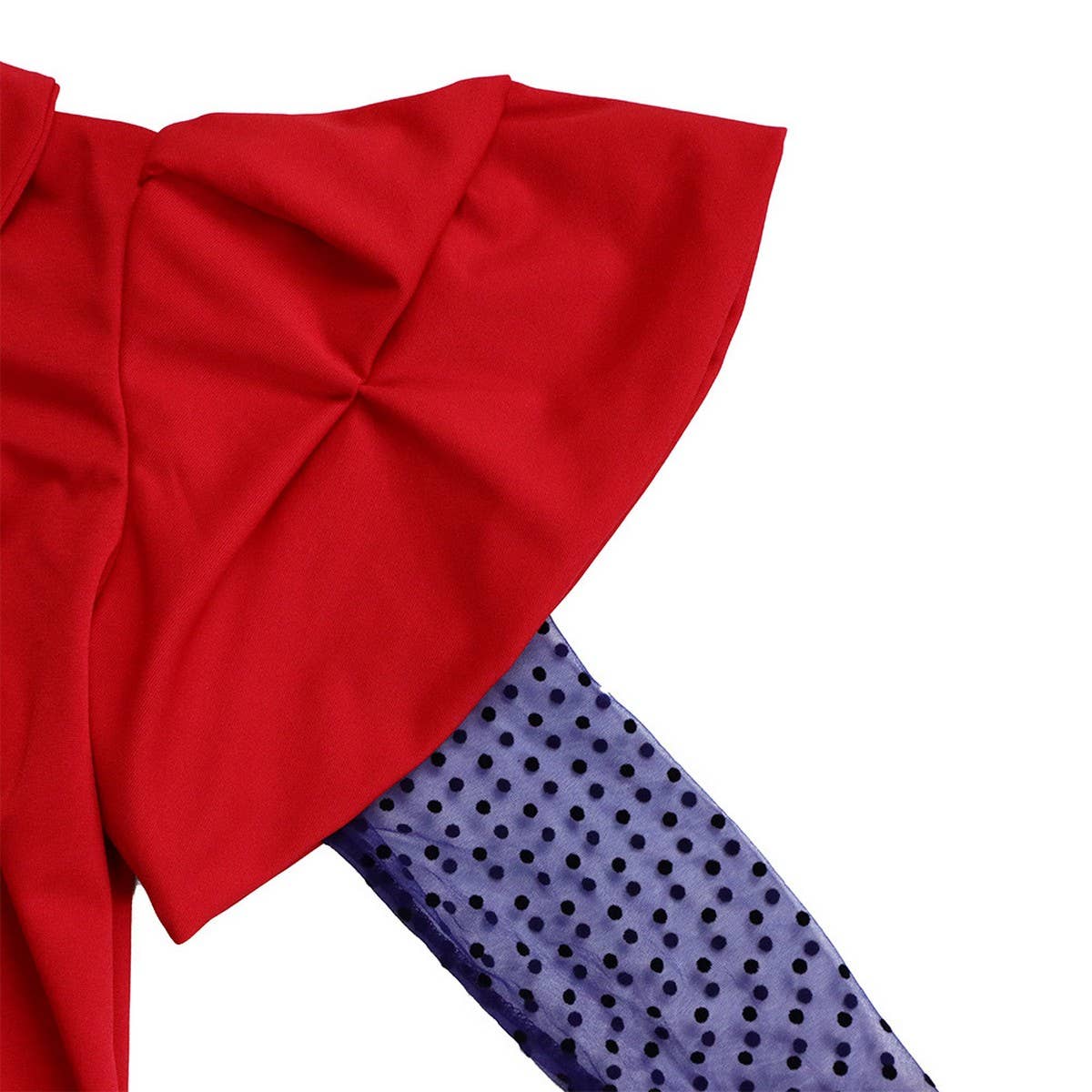 MESH AND PLEATED COMMUTER PLUS SIZE DRESS