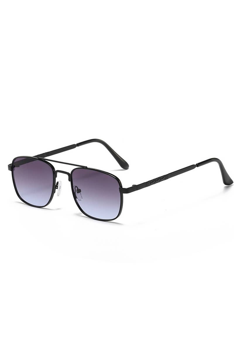 FLAT TOP FRAME SQUARE SUNGLASSES